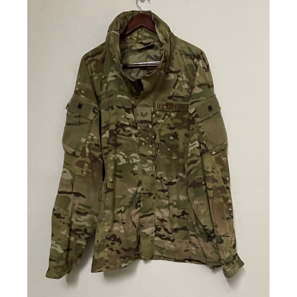 US Air Force OCP Multicam Soft Shell Cold Weather Jacket XL-L Barrier Wear